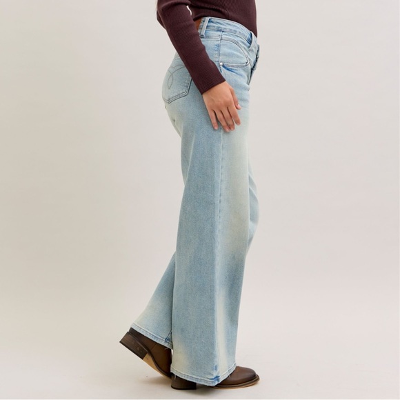 NEW🎉 Judy Blue High Waist Column Straight Jeans - Picture 9 of 12